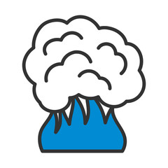Fire And Smoke Icon