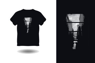 Illustration T-shirt Design, T-shirt Design, Vector, Quotes, tee design