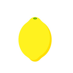 Lemon,Fresh Lemon fruits isolated,Cartoon style. On a white background Vector illustration