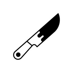 Knife icon in vector. Logotype