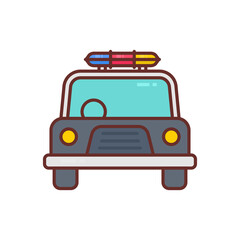 Highway Police icon in vector. Logotype