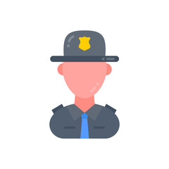 State Trooper icon in vector. Logotype