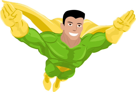 superhero illustration