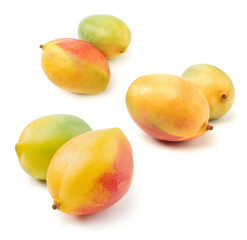 mangos on a white background