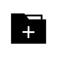 add folder glyph icon