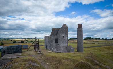 Ancient Magpie Mine in the Peak District National Park - travel photography