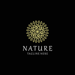 Nature logo icon vector image