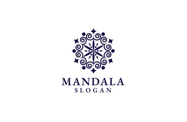 mandala logo icon design template. luxury, premium vector