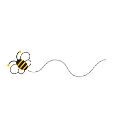 Obraz premium Different bee and honeycomb vector and icon