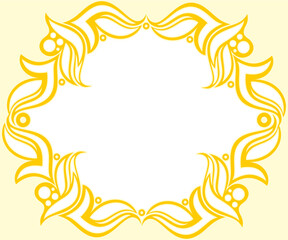 abstract artistic creative yellow floral