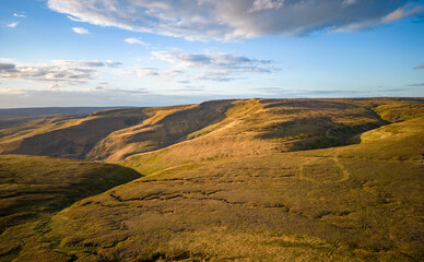 Peak District National Park at sunset - travel photography