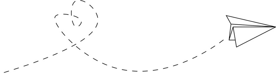 airplane design illustration isolated on transparent background 