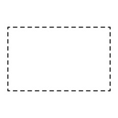 dotted geometric frame
