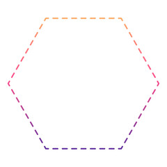 dotted geometric frame
