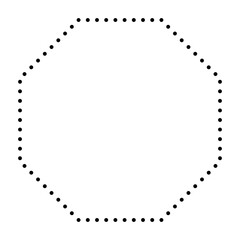 dotted geometric frame
