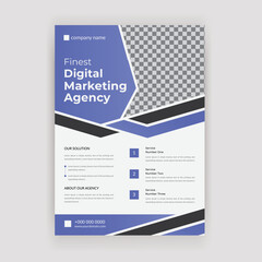 Corporate creative business flyer template design, colorful business flyer, vector template design, or business poster template design