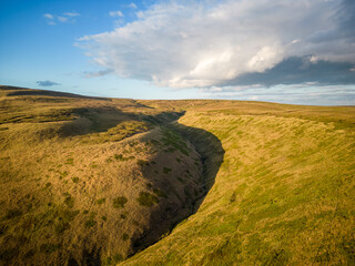 Peak District National Park at sunset - travel photography