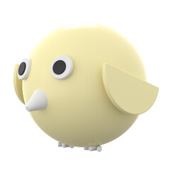 bird 3D model.