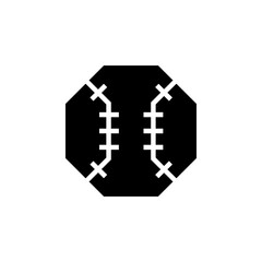 baseball ball vector for website symbol icon presentation