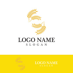 Agriculture wheat vector