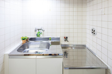 部屋のキッチン