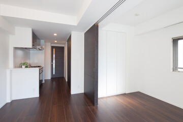 部屋のキッチン