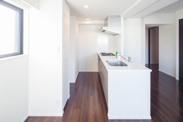 部屋のキッチン