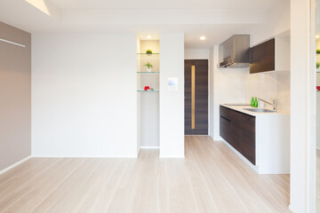 部屋のキッチン