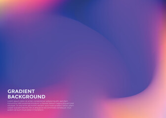 Abstract luxury color gradient design background