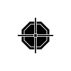 target vector for website symbol icon presentation