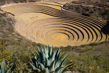 Moray ruins, close to Cusco, Peru.