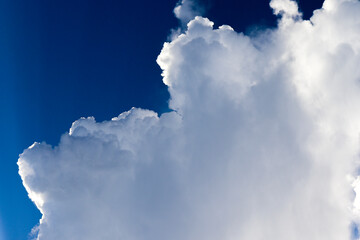 blue sky with clouds