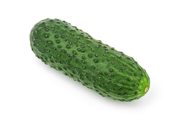 fresh cucumbers vegetable isolated on white background