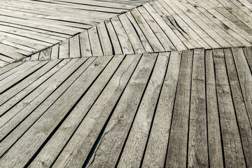 Gray vintage wooden planks background