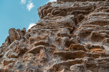 Textura de rocha quartzito 