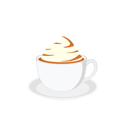 coffee cup,fresh coffee cup vector illustration