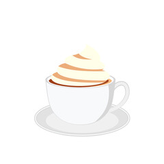 coffee cup,fresh coffee cup vector illustration