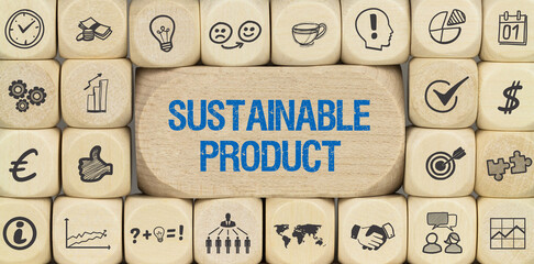 Sustainable Product - obrazy, fototapety, plakaty