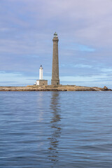 phare de l'île vierge en Bretagne dans le Finistère