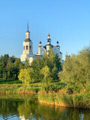 St. Nicholas Cathedral, Orthodox Church in Horishni Plavni city (ex. Komsomolsk city), Poltava...