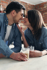 Staying Young at Heart: Middle-Aged Couple Having Fun at Home