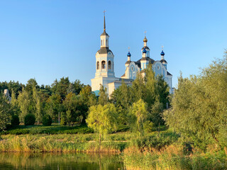 Saint Nicholas Cathedral, Orthodox Church in Horishni Plavni city (ex. Komsomolsk city), Poltava region, Ukraine.	
Religion concept