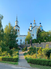 Saint Nicholas Cathedral, Orthodox Church in Horishni Plavni city (ex. Komsomolsk city), Poltava...