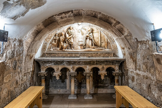 Museum of Santo Domingo de Guzman in the medieval village of Caleruega, Burgos, Castilla y Leon, Spain.