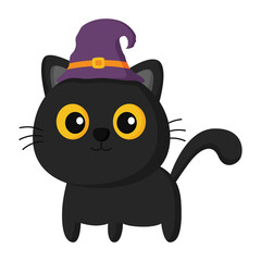 black cat in halloween costumes