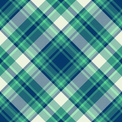 Plaid pattern vector. Check fabric texture. Seamless textile design for clothes, paper print.