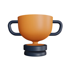 3D Rendering Trophy Icon