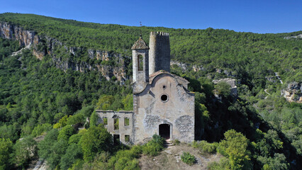 Fototapeta premium Santa Perpètua de Gaià-Pontils-Tarragona-Catalunya