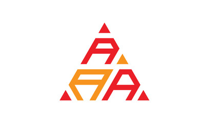 AAA triangle logo design monogram,
AAA triangle vector logo, 
AAA with triangle shape, 
AAA template with matching color,
AAA triangular logo Simple, Elegant, 
AAA Luxurious Logo,
AAA Vector pro,  