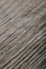 Fototapeta premium Dark wood texture background surface with old natural pattern